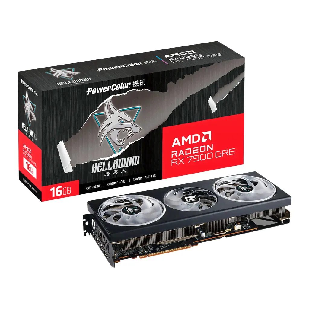 Powercolor Radeon RX 7900 GRE Hellhound OC 16GB Graphics Card-0