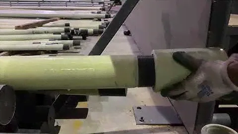 How to connect the coupling to GRE pipe-01