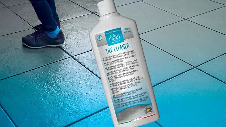 Il segreto per #pulire pavimenti in gres opaco senza aloni - Tile Cleaner @fabersurfacecare
