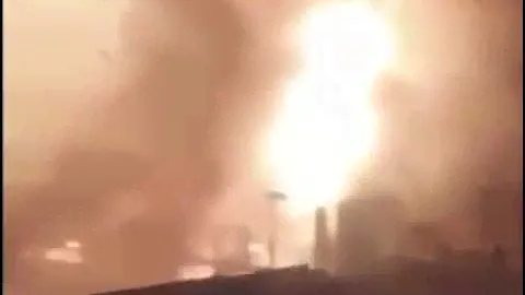 Fiery Footage Inside the GRES-2 Thermal Powerplant Blaze in Sakhalin, Russia