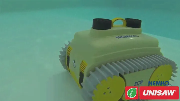 Робот пылесос для бассейна! Caiman Nemo - автоматическая очистка бассейна в любое время суток