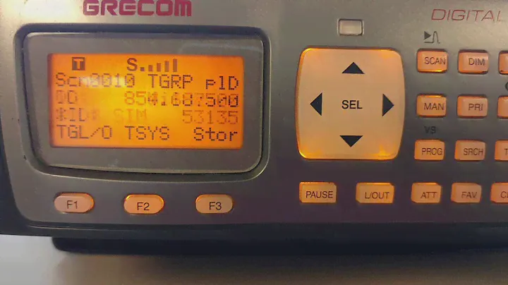 GRE PSR-600 & Uniden BCD996P2 receiving Columbus City P25 Simulcast system IP MARCS