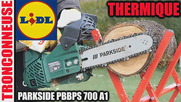 LIDL бензиновая бензопила PARKSIDE PBBPS 700 A1 20CM 25,4 cm3 Petrol Chainsaw