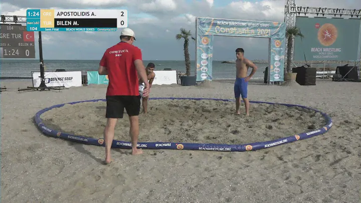 1/2 Men's BW - 80 kg: A. APOSTOLIDIS (GRE) v. M. BILEN (TUR)