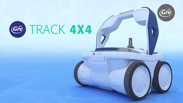 Gre Track 4x4 önjáró medence robotporszívó intelligens navigációs rendszerrel MEDENCEMARKET.HU