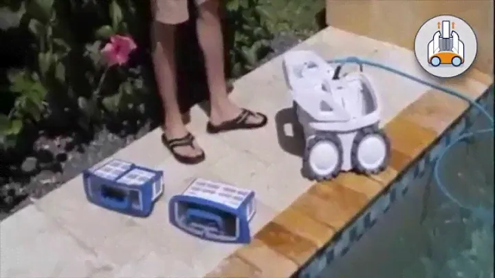 Електрически автономен робот за басейн Gre Trax 4x4 - Autonomous swimming pool robot Gre TRACK 4x4