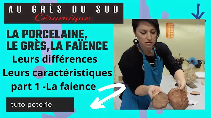 Les différentes terres de poterie n°1 La faïence