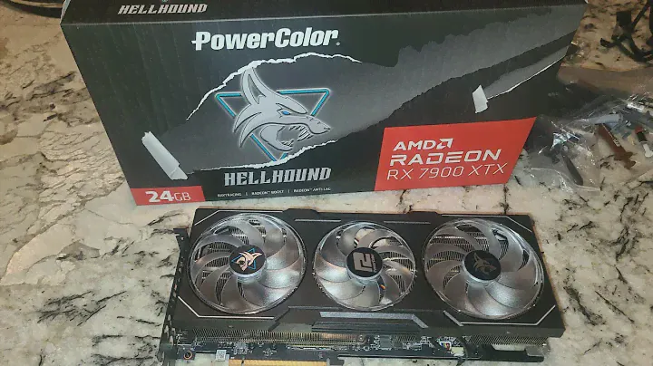 Unboxing  PowerColor Hellhound AMD Radeon RX 7900 XTX Graphics Card  Overview of features