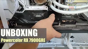 Powercolor Radeon RX 7900 GRE Hellhound 16gb OC Unboxing