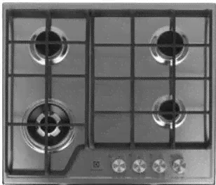 Варочная поверхность Electrolux GRE 363 MX серебристый-0