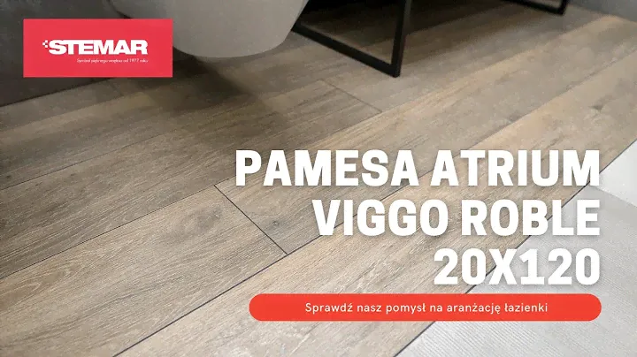 Gres porcelanowy do kuchni i łazienki PAMESA Atrium Viggo Roble 20x120 #Stemar