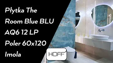 Płytka The Room Blue BLU AQ6 12 LP Poler 60x120 Imola HOFF