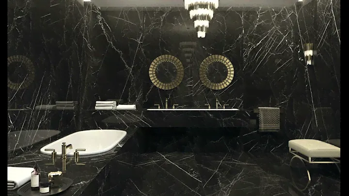 Nero marquina for bathroom
