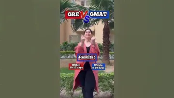 GRE vs GRE | GRE | GMAT | Exam