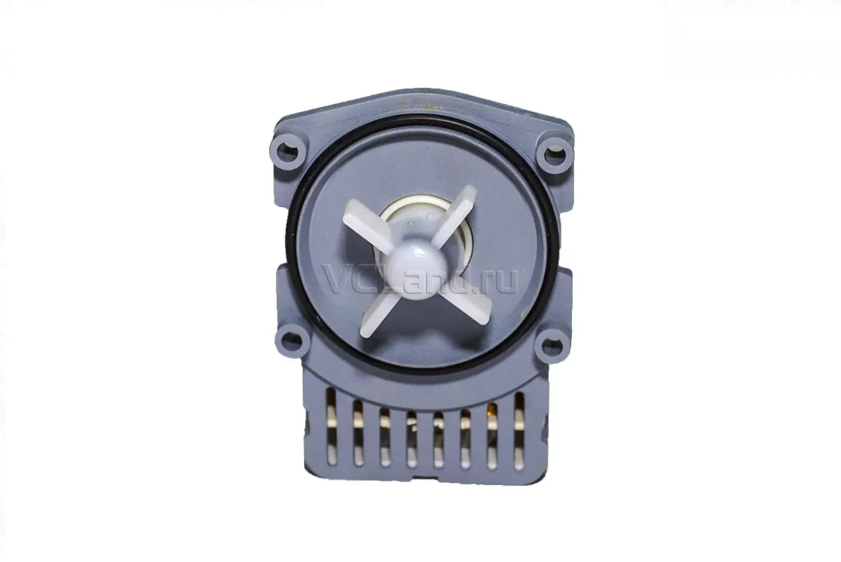 Сливной насос GRE 33W крепление на 4 самореза, фишка сзади Bosch, Siemens, Gaggenau, NEFF PMP021BO