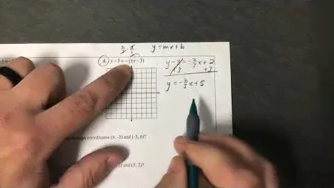 GRE 503 - Linear Graphs 2 **360 - 1b, d, 3, 4, 5**