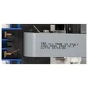 023868 Насос сливной (помпа) Gre 100 Вт для стиральной машины Ariston, Indesit, Whirlpool, 3 винта клеммы назад раздельно с улиткой в сборе