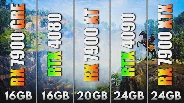 RX 7900 GRE vs RTX 4080 vs RX 7900 XT vs RTX 4090 vs RX 7900 XTX | PC Gameplay Tested