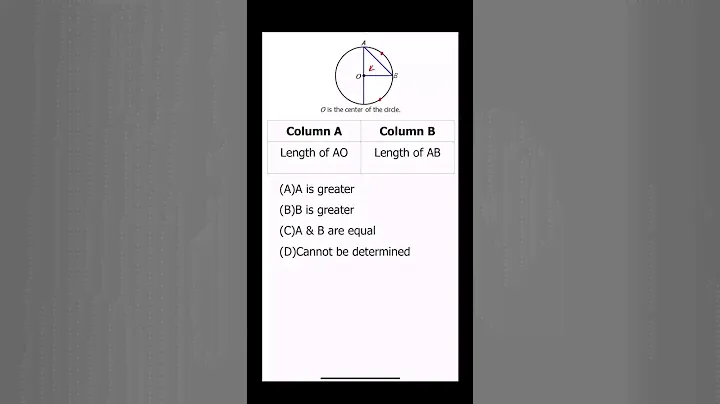Follow along this GRE geometry question! #gremath #grepractice